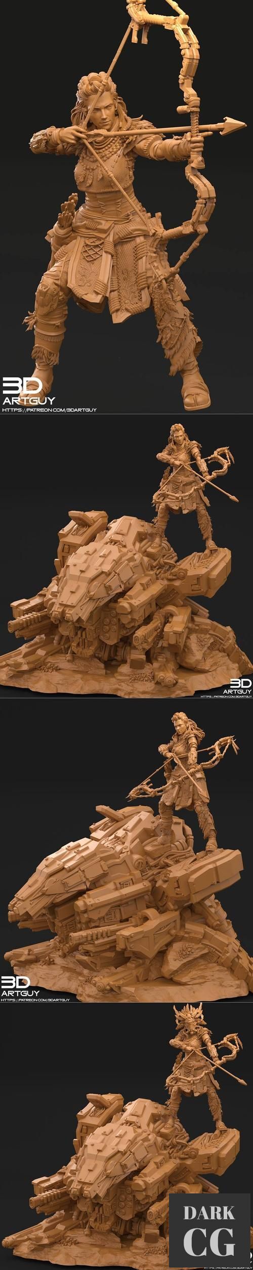Tribal Warrior – 3D Print