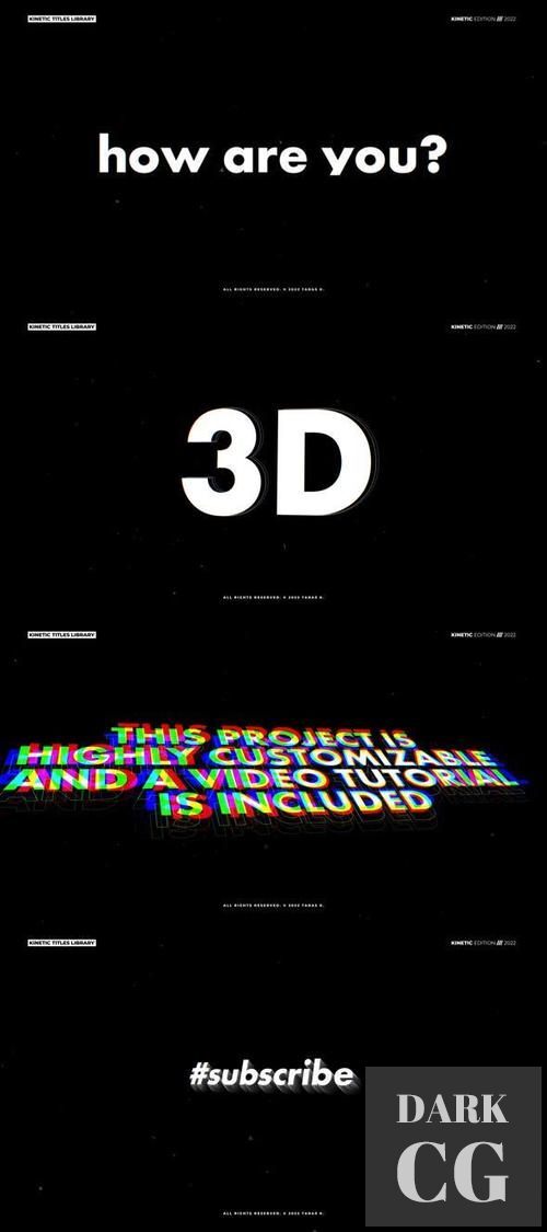 Glitches Typography | After Effetcs 38108139