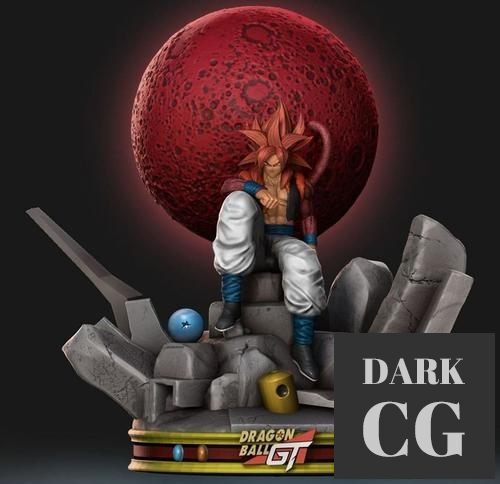 Gogeta SSJ4 – 3D Print