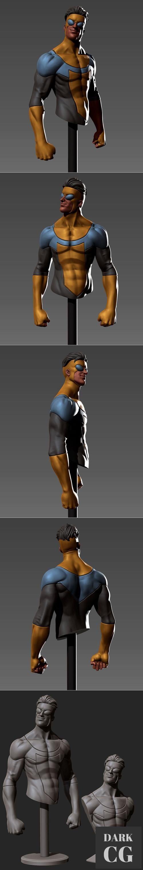 Eastman - Invincible (Mark Grayson) Bust – 3D Print