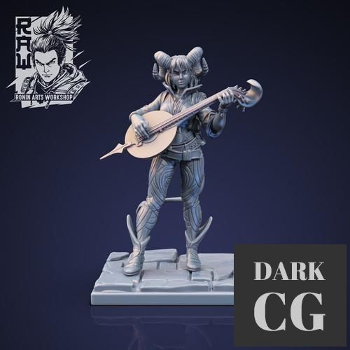 Shainda The Bard Final – 3D Print