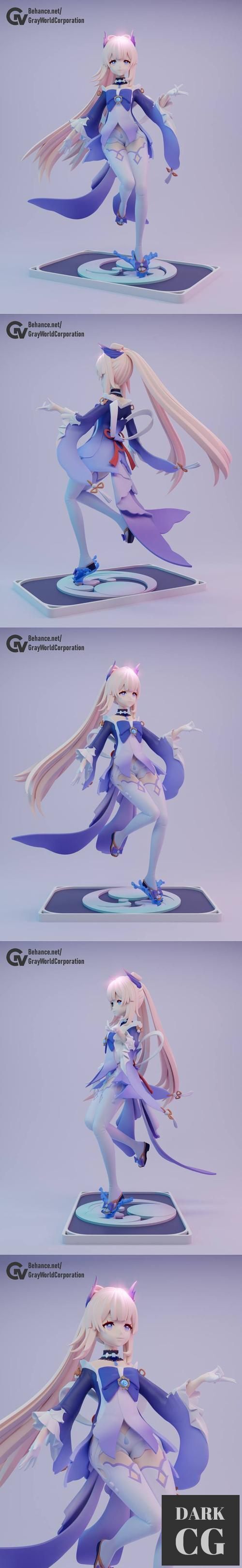 Sangonomiya Kokomi - Genshin Impact – 3D Print