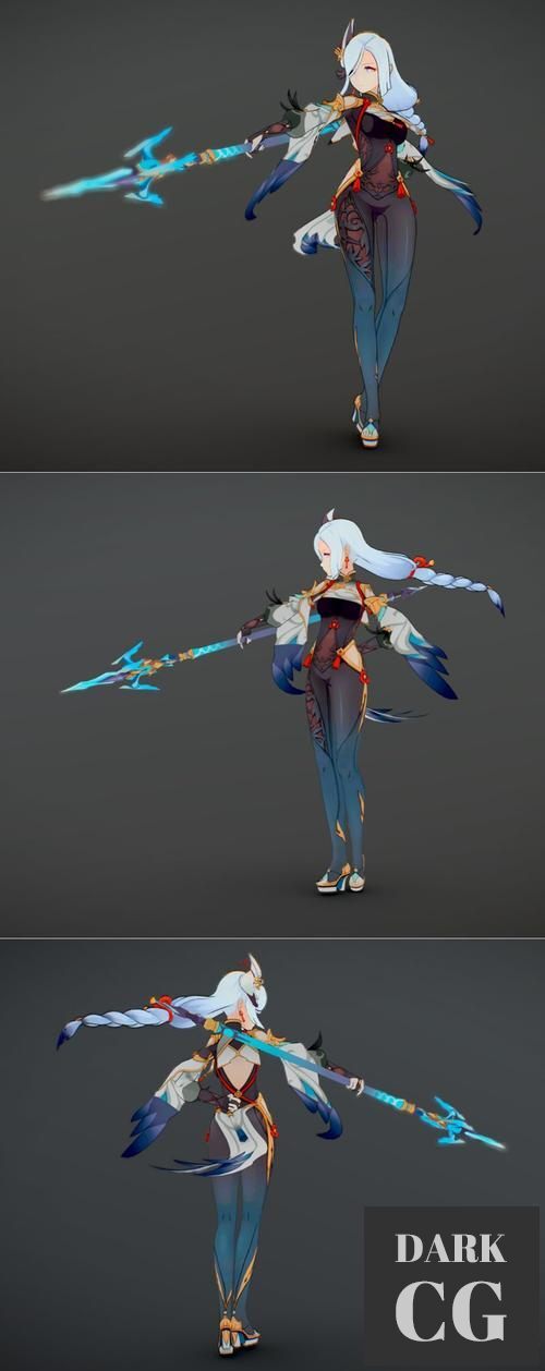 Shenhe – 3D Print