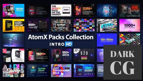 VideoHive - AtomX Packs Collection 2022 Updates