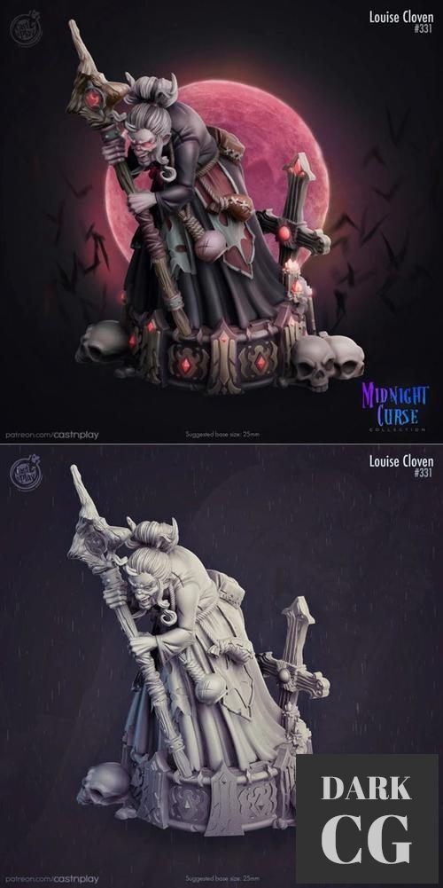 Midnight Curse Louise Cloven – 3D Print