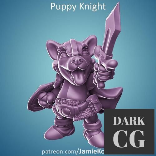 Puppy Knight – 3D Print
