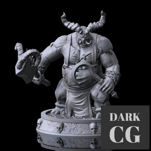 3D Model Butcher Figure Diablo 3D Print