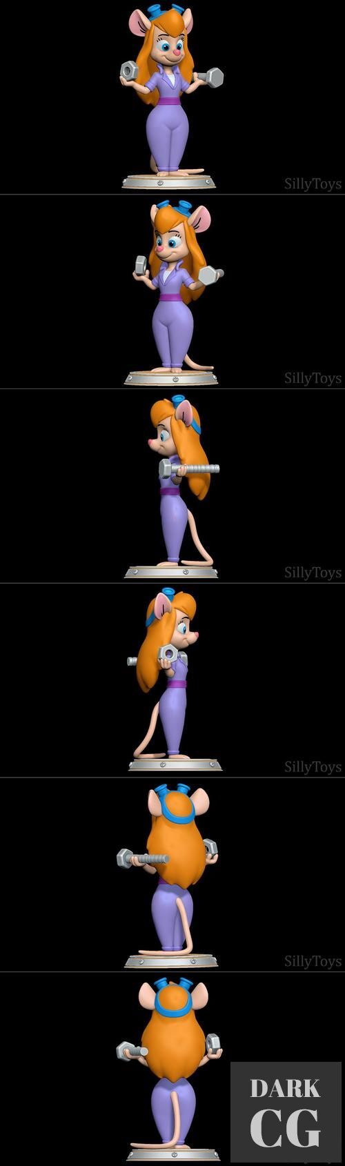 3D Model Gadget Hackwrench Chip and Dale 3D Print