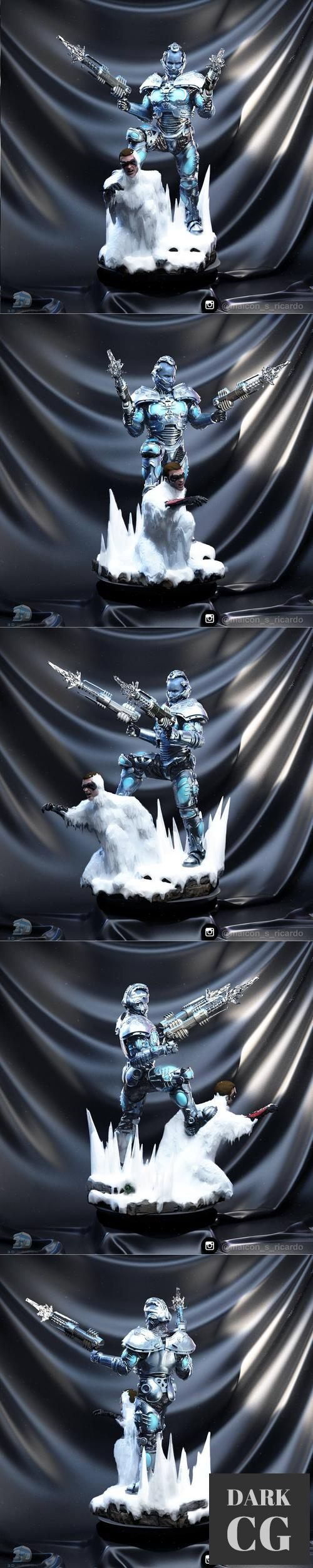 3D Model Mr Freeze 3D Print