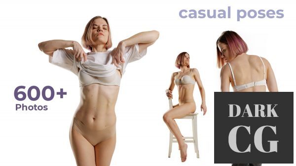Casual Women Poses References For Artists