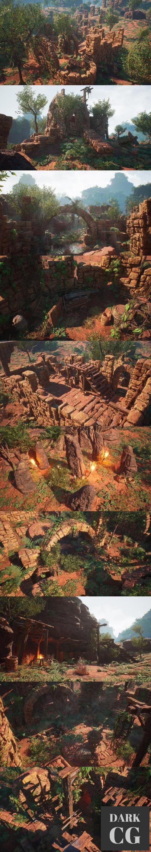 Unreal Engine Modular Lost Ruins Kit