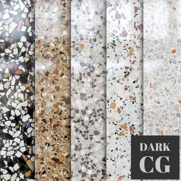 3D Model Terrazzo Marble 2