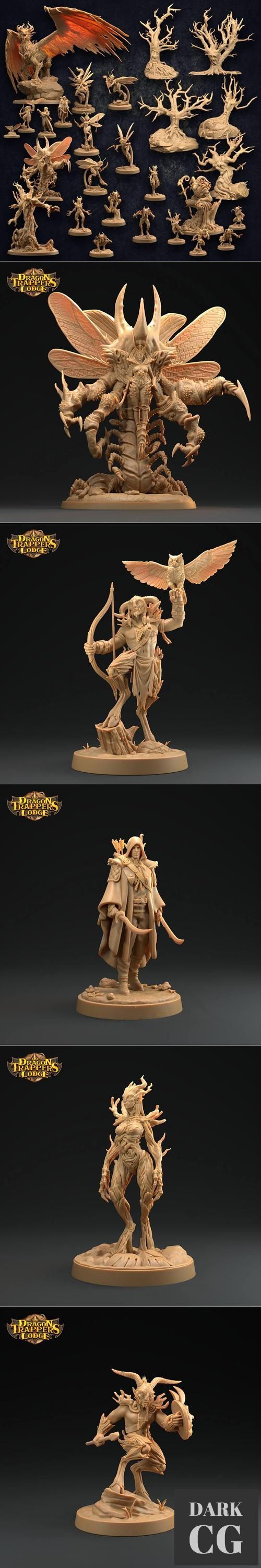 The Dragon Trappers Lodge - Battle for the Unseelie Courts – 3D Print
