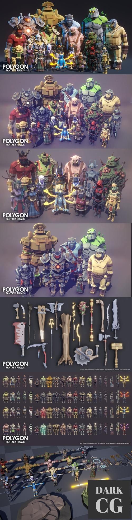 Unreal Engine – POLYGON - Fantasy Rivals
