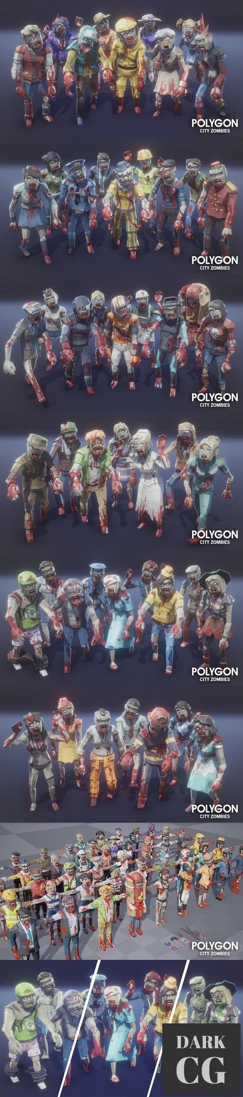 Unreal Engine POLYGON City Zombies
