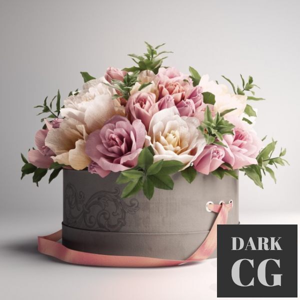 3D Model Flower box