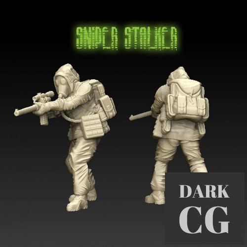Stalker Zone Sniper – 3D Print