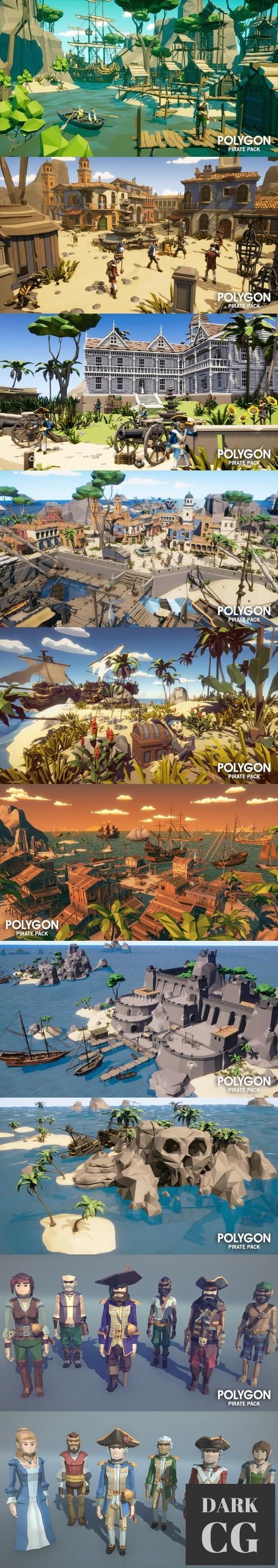 Unreal Engine POLYGON Pirate Pack