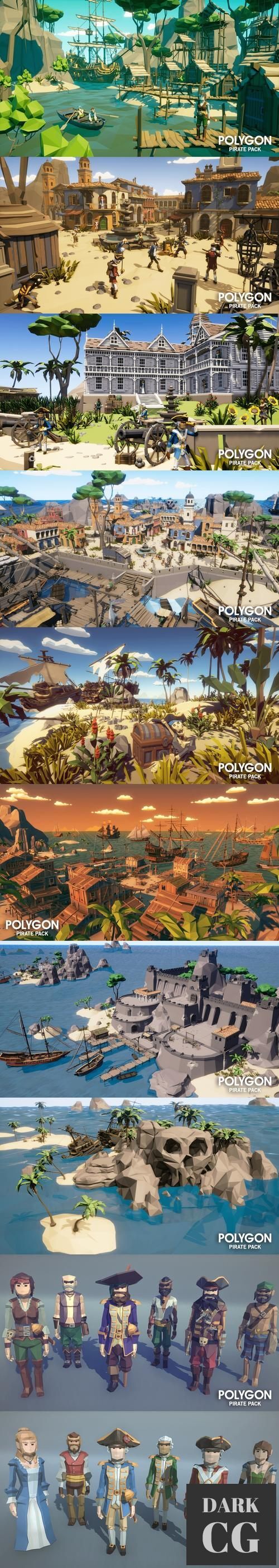 Unreal Engine – POLYGON - Pirate Pack