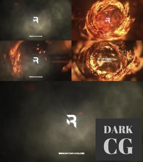 Fire Logo Intro 38109708