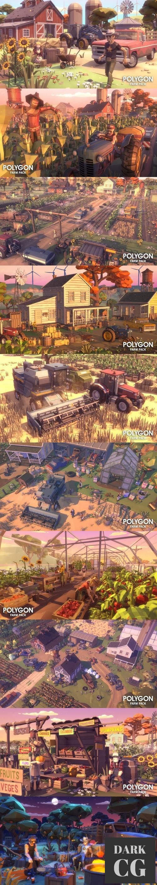 Unreal Engine POLYGON Farm Pack