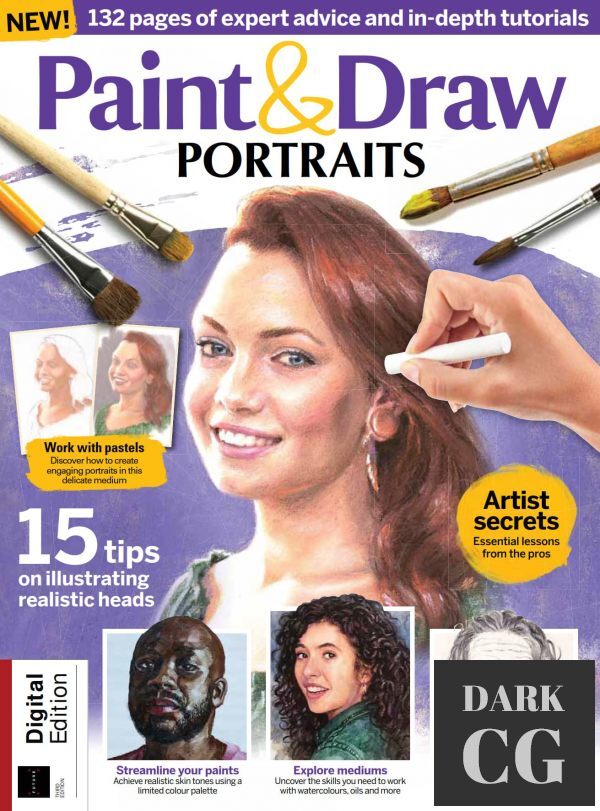 Paint & Draw Portraits – Third Edition 2022 (True PDF)
