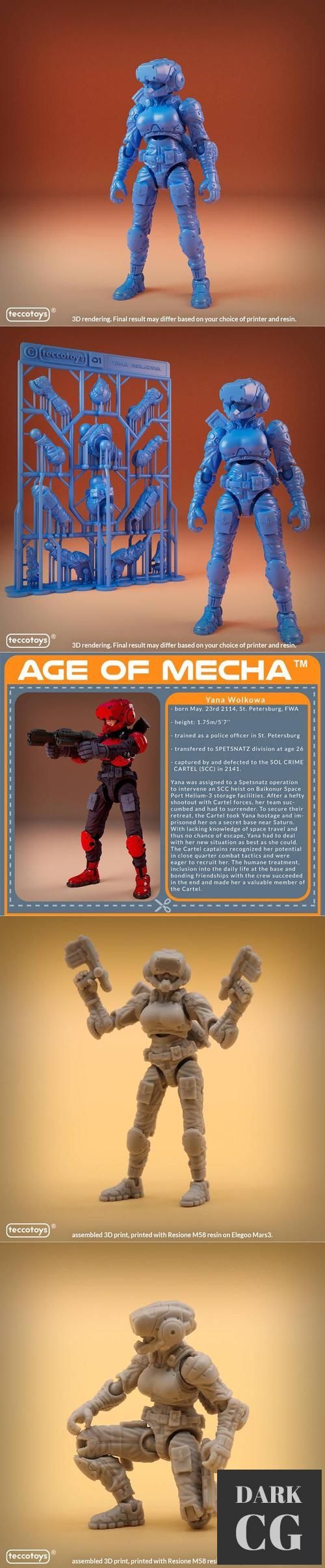 Teccotoys - Yana Wolkowa – 3D Print