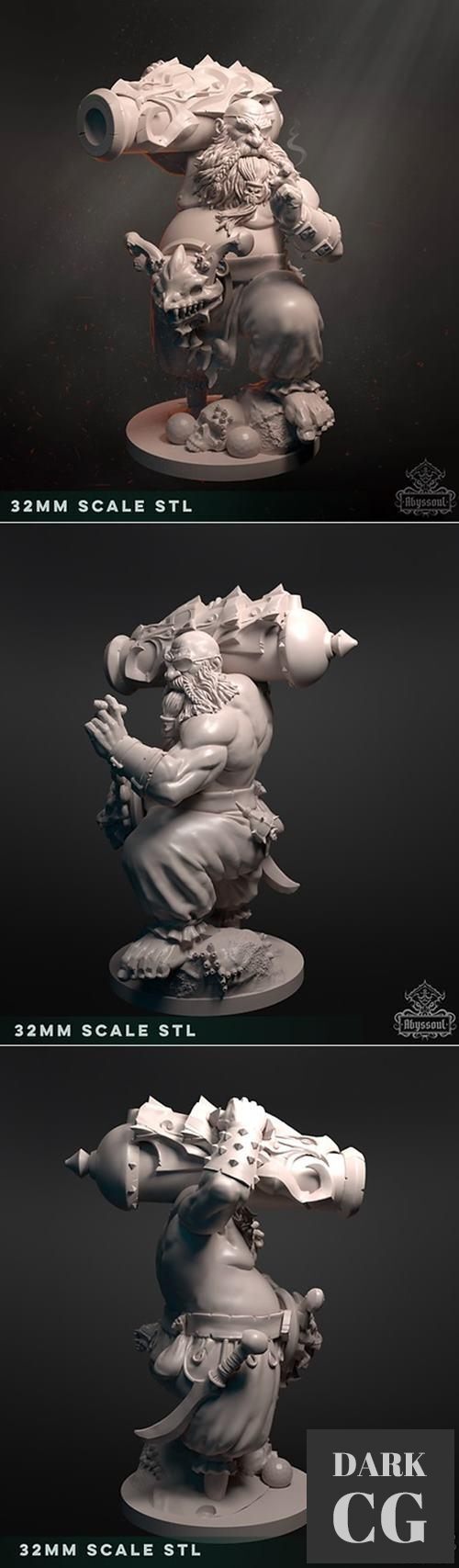 Faenir, Gunner of the Kraken – 3D Print