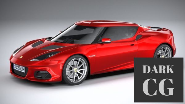3D Model Lotus Evora GT410 2020
