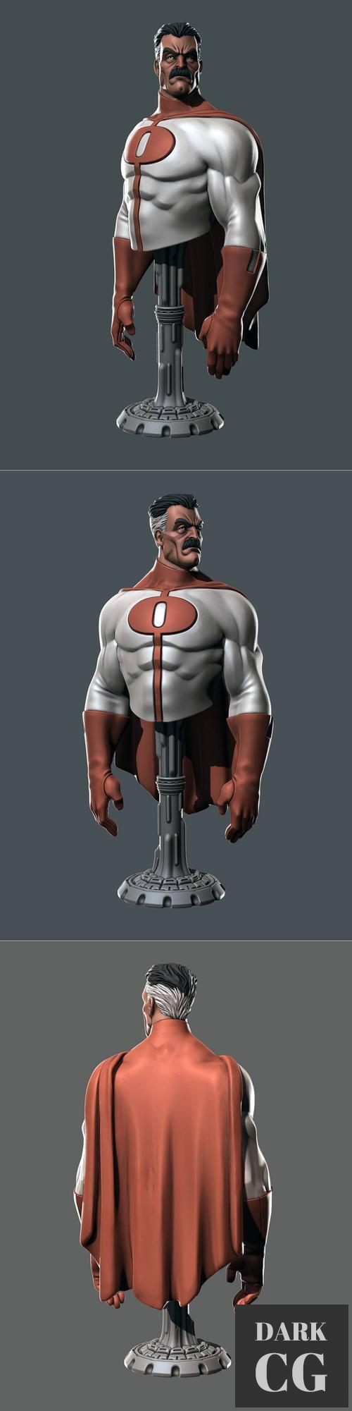 Eastman - Omni Man bust – 3D Print