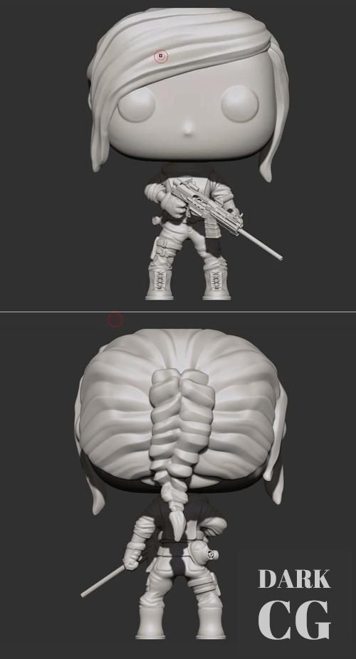 Mara (Modern Warfare 2019) Funko Pop Model – 3D Print