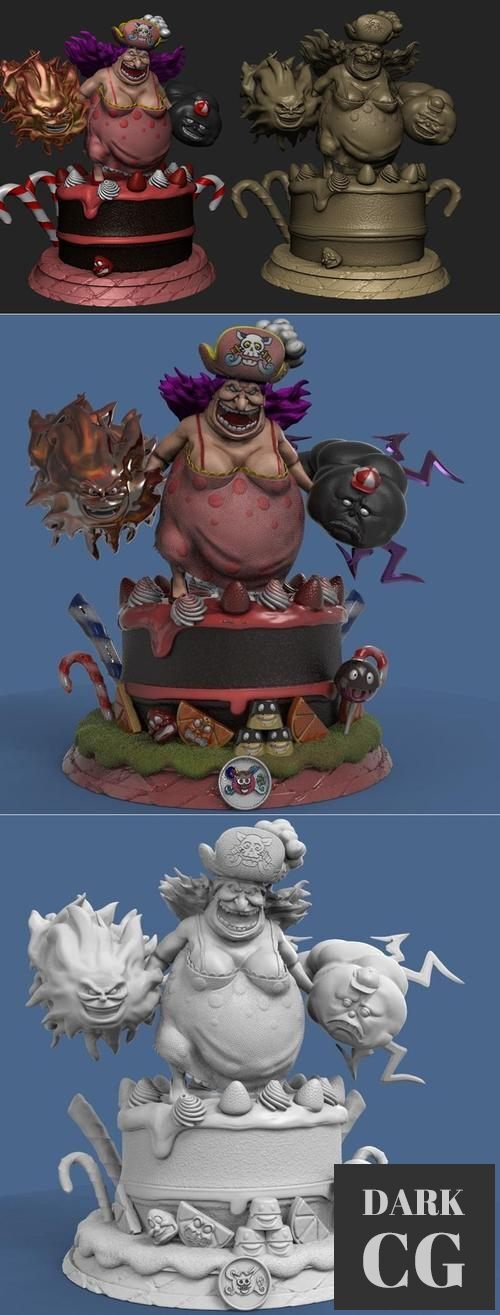 Charlotte Lin Lin BigMom – 3D Print