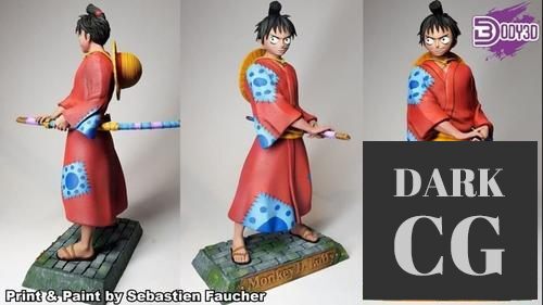 Luffy samurai – 3D Print