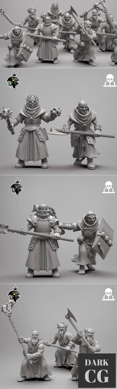 Priests and Penitents – 3D Print