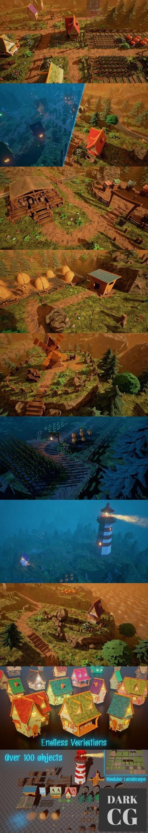 Unreal Engine Greenwood Fantasy Village