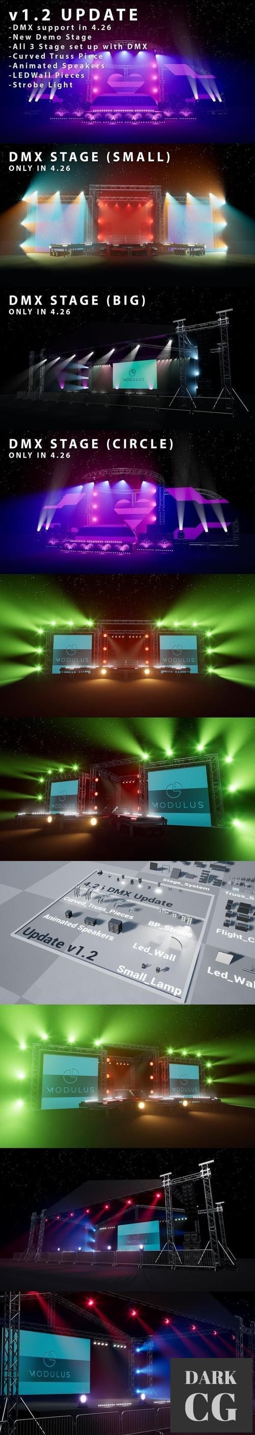 Unreal Engine – Modular Concert Stage