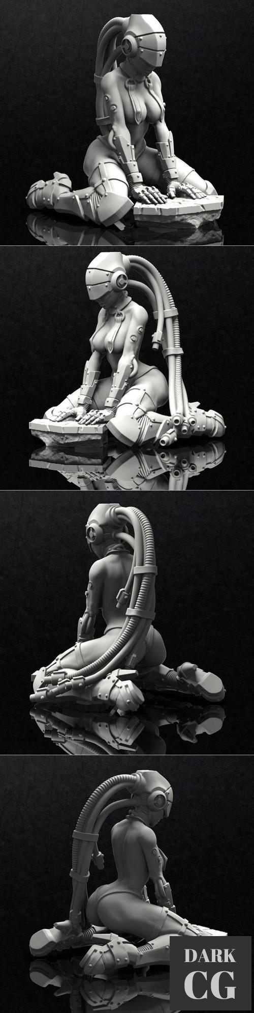 Cyber Girl – 3D Print