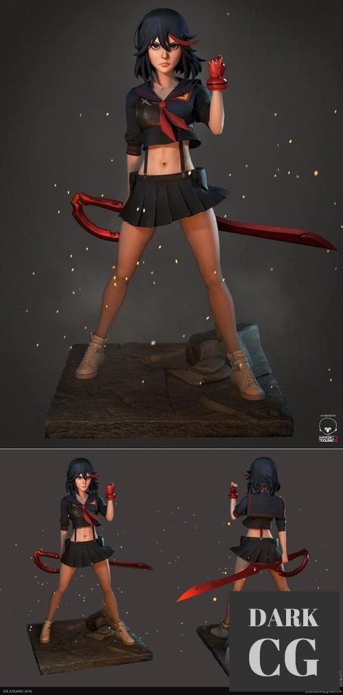 Ryuko-Kill la Kill – 3D Print