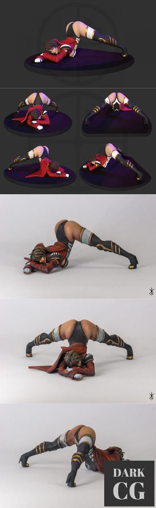 Glamorous Ace Pilot Coyote Morgan – 3D Print