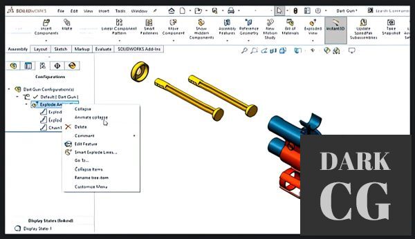 SOLIDWORKS Animation Tutorials for Absolute Beginners