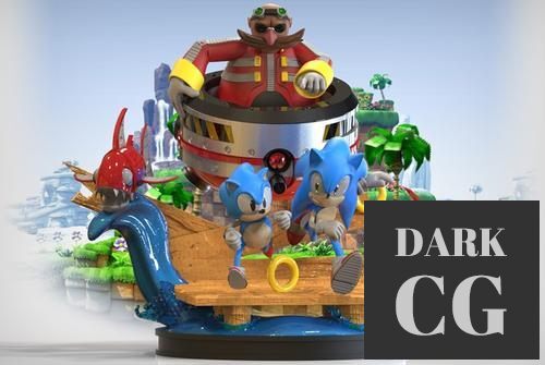 Sonic Generations – 3D Print
