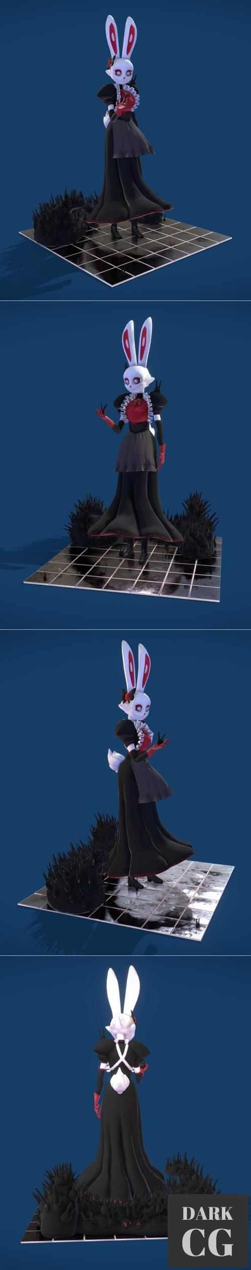 DAE Character Assignment - BunWitch – 3D Print