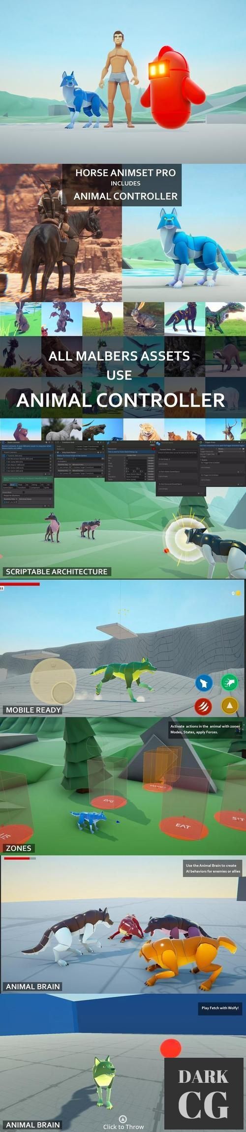 Unity Asset Store Animal Controller