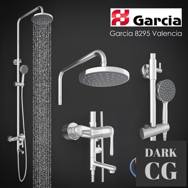 3D Model Shower Garcia Valencia 8295
