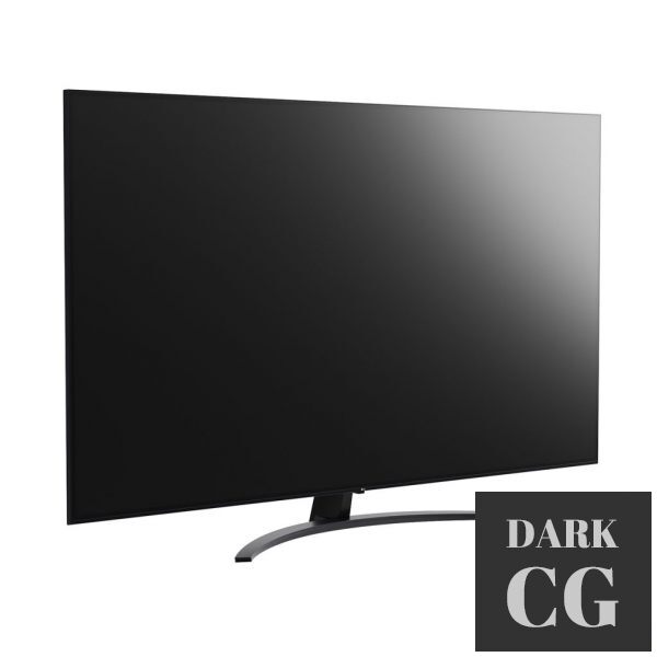 3D Model 4K UHD TV UP81009LA 2021 by LG