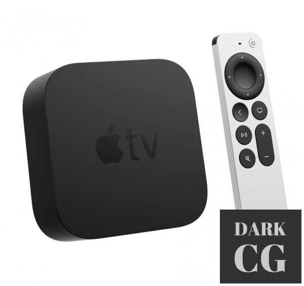 3D Model Apple TV 4K 2021 by Apple