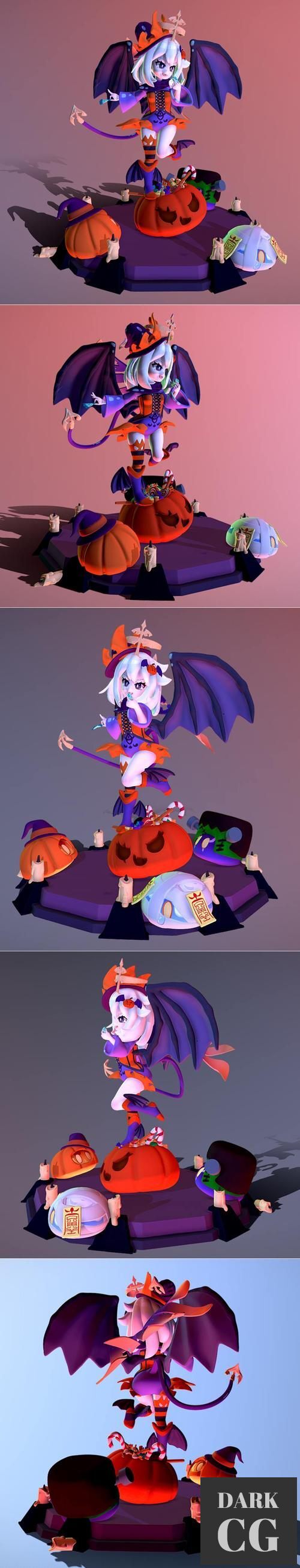 Halloween Paimon - Genshin Impact – 3D Print