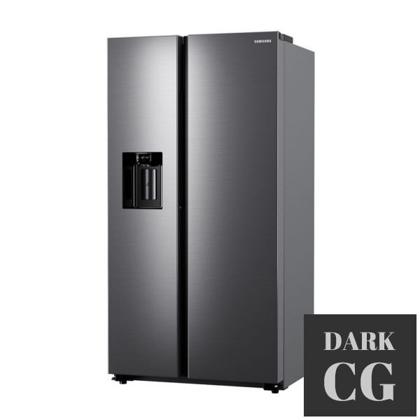 3D Model RS5000 Side by side Fridge Freezer RS64R by Samsung