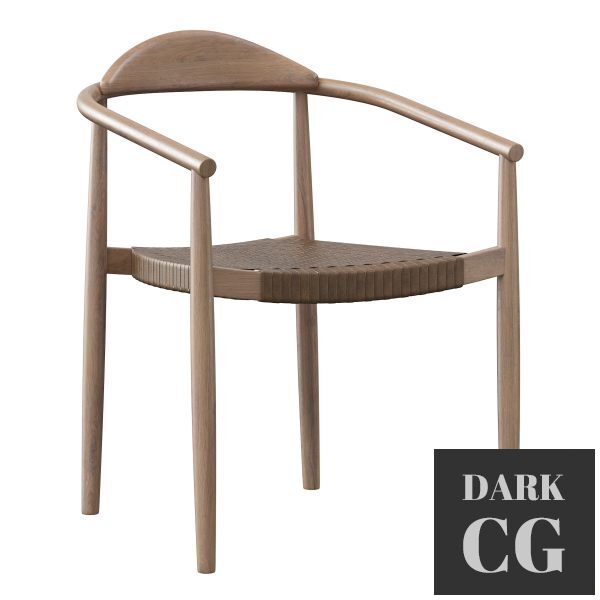 3D Model Janice dining chair
