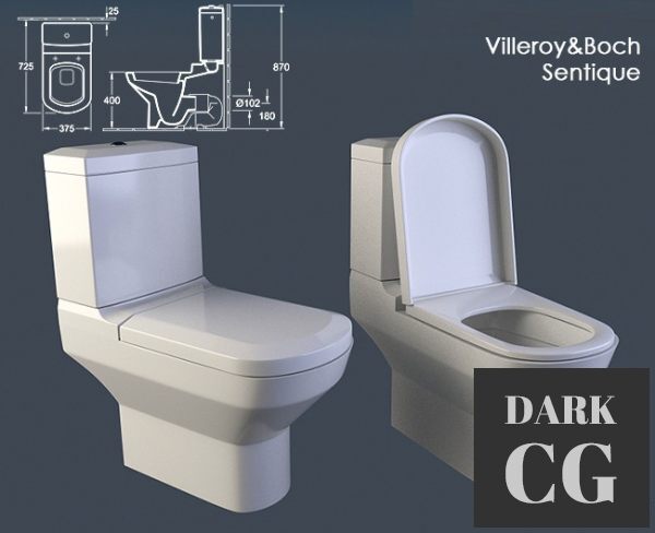 3D Model Villeroy Boch Sentique